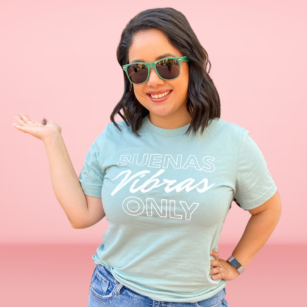 Buenas Vibras Only T-Shirt (BLACK)