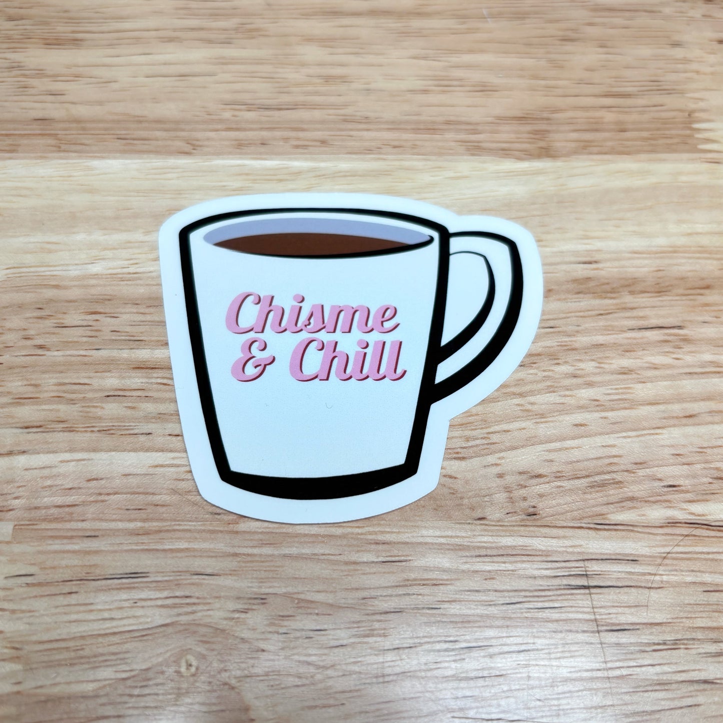 Chisme Cafecito Sticker
