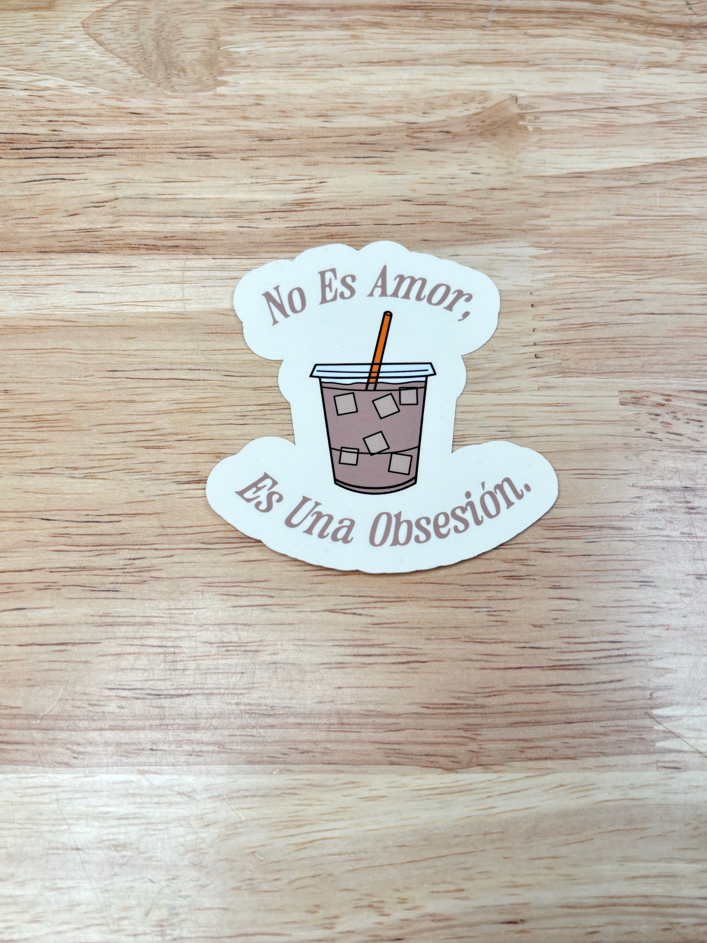 Iced Coffe sticker