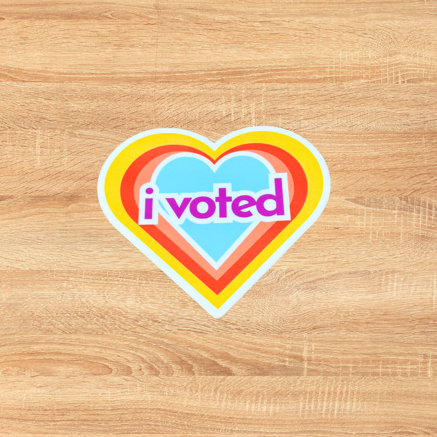 I Voted (For The Villa) Sticker