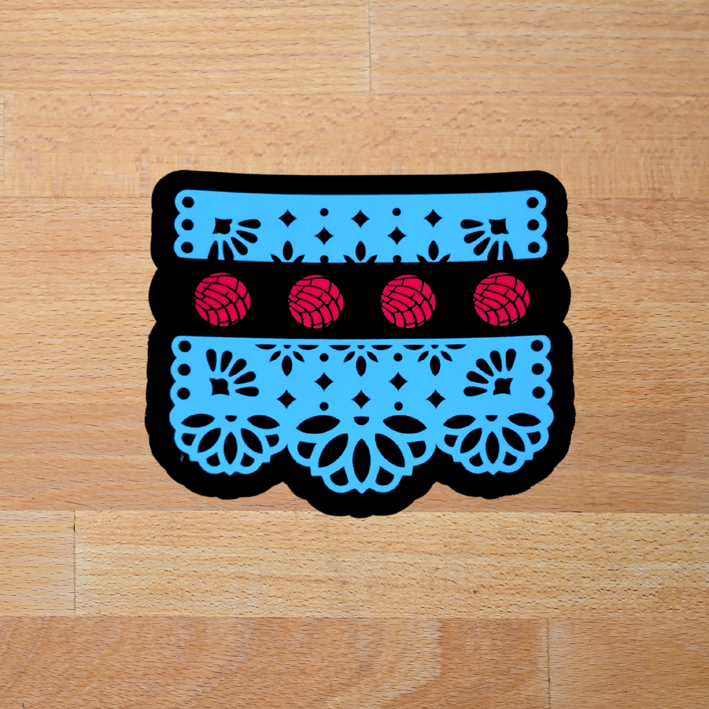 Somos Chicago Sticker-Black