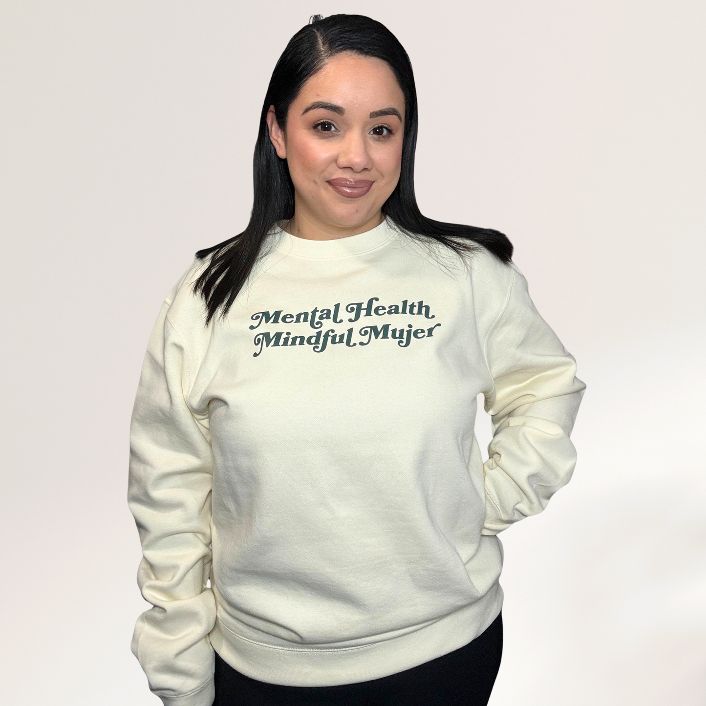 Mental Health Mindful Mujer Sweatshirt