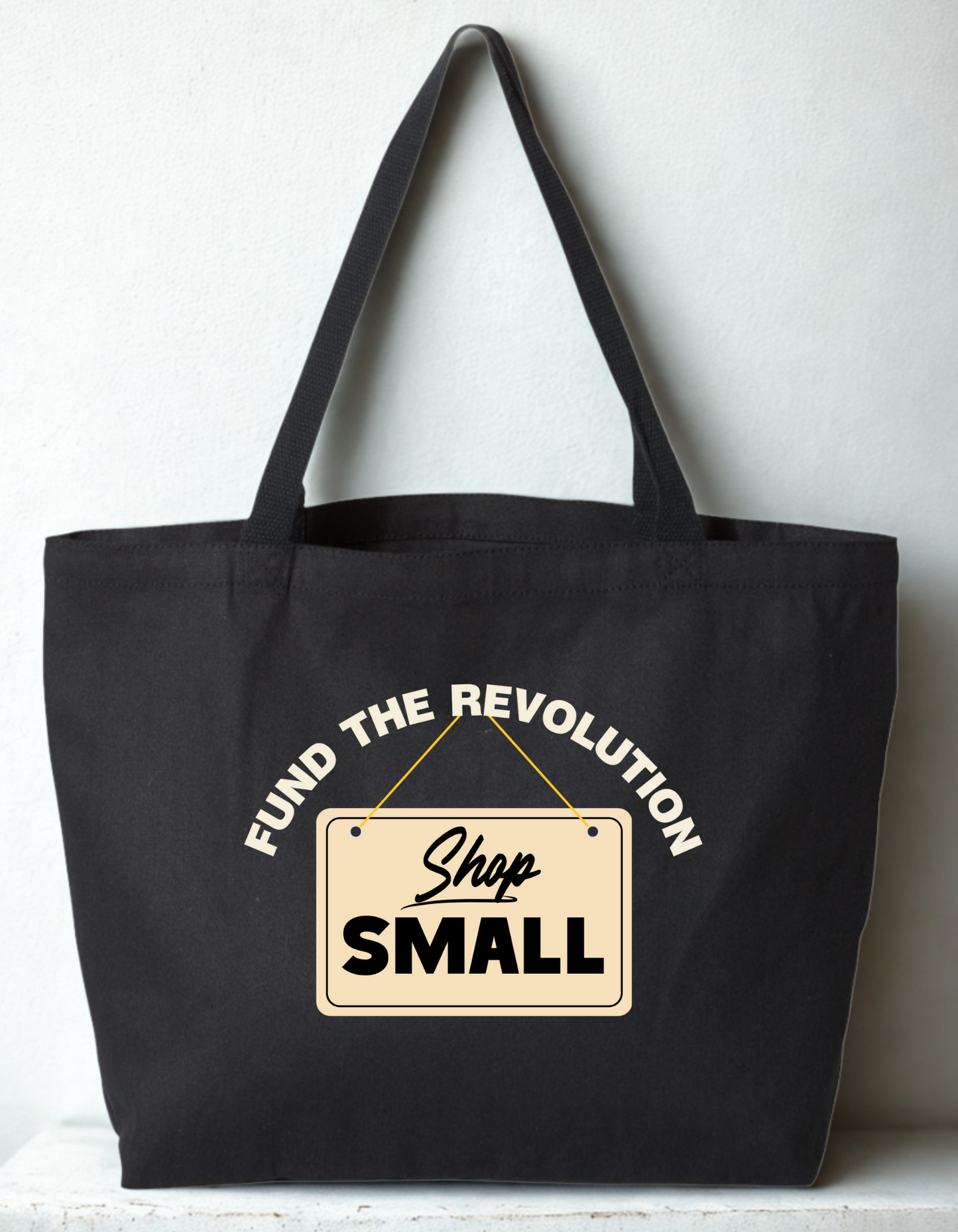 Fund The Revolution-Shop Small Tote Bag