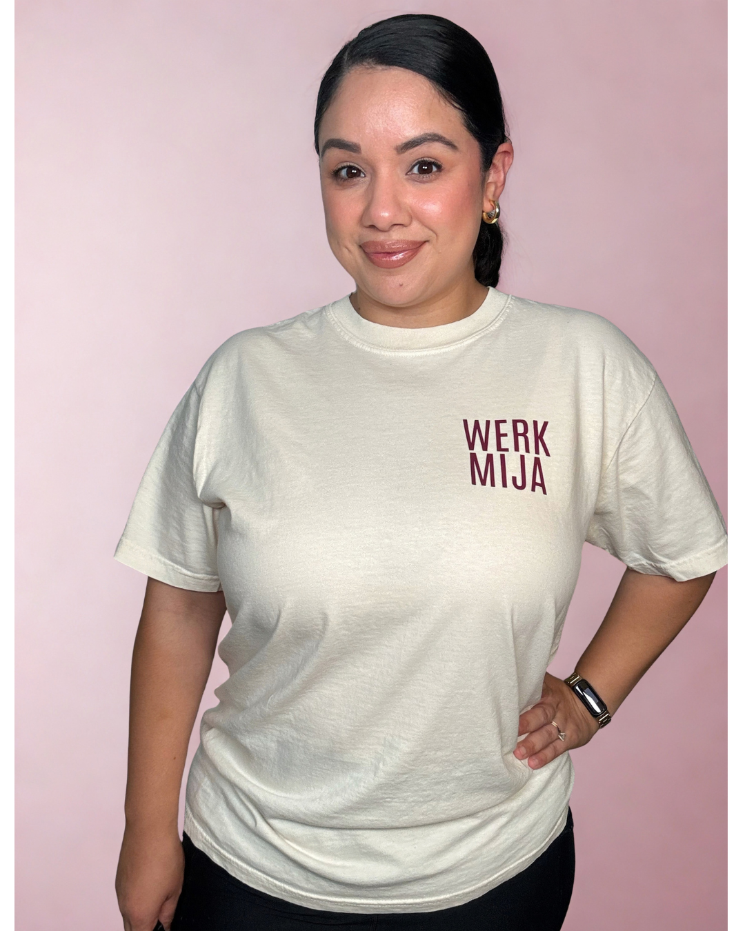 Unapologetically Latina Werk Mija Logo Tee