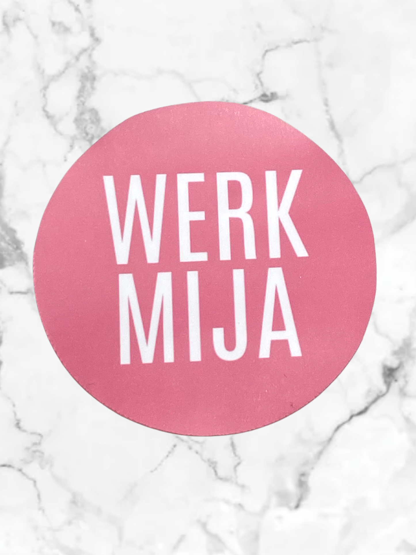 Werk Mija Sticker