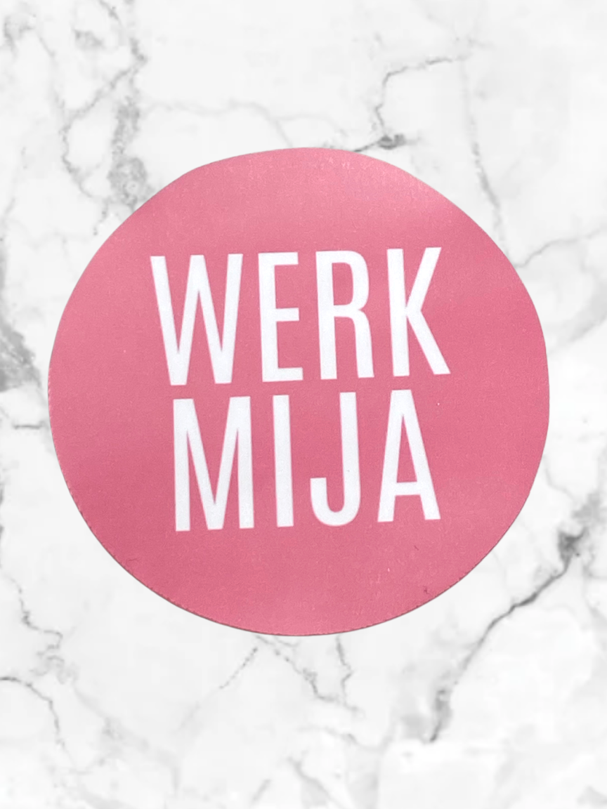 Werk Mija Sticker