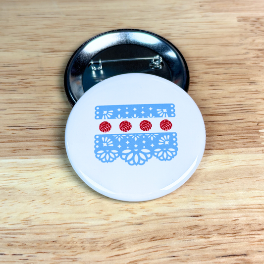 Somos Chicago Button 2.25"