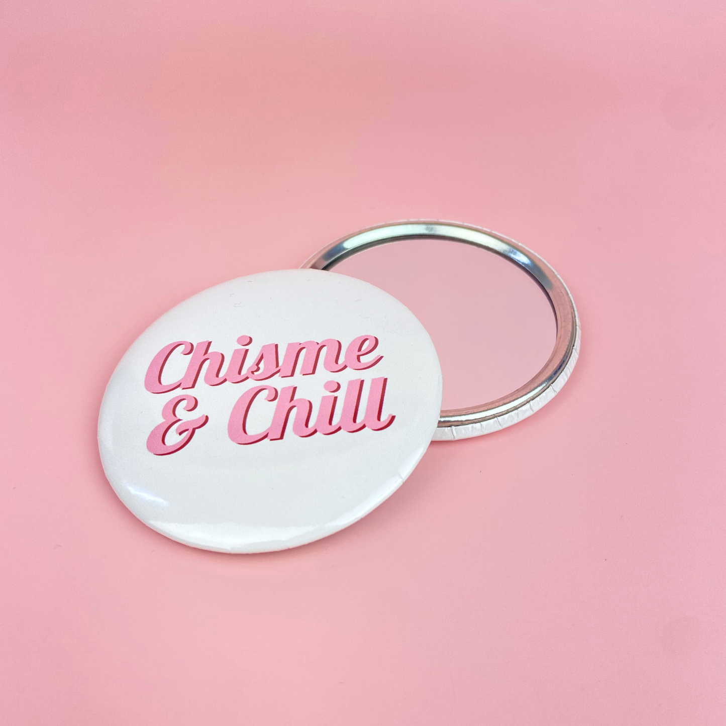 Chisme & Chill Pocket Mirror