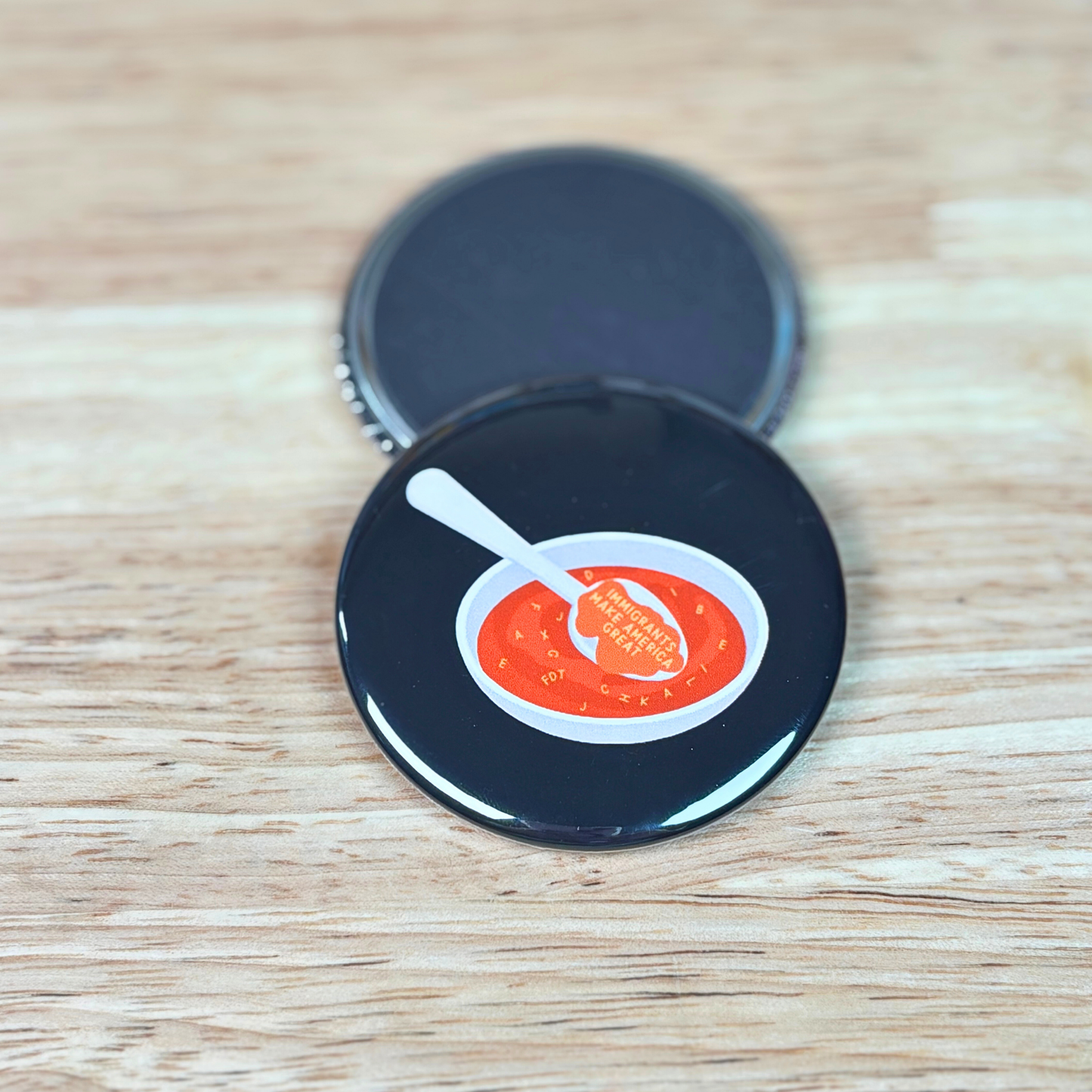 Immigrants Make America Great Magnet 2.25"