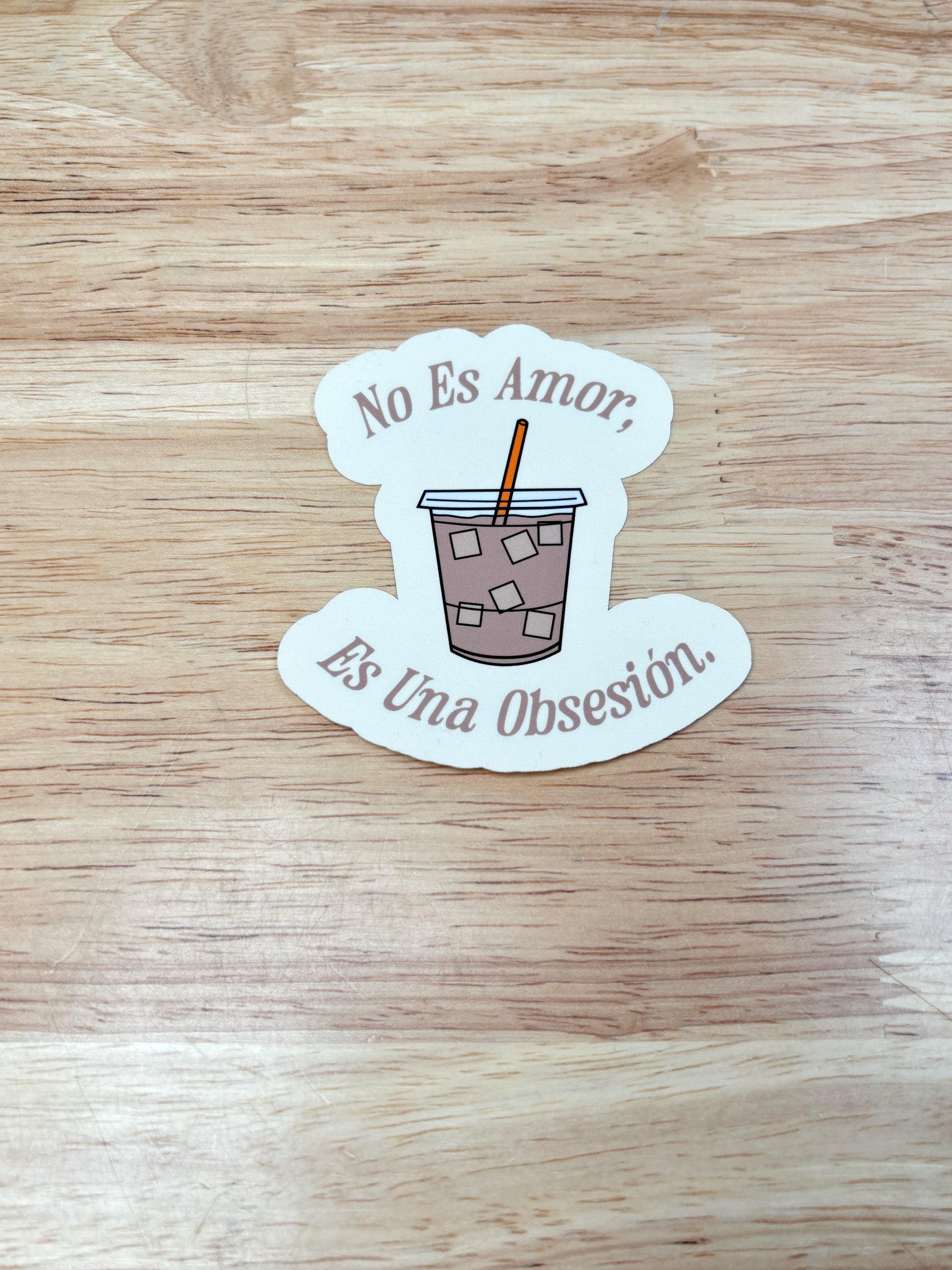 Iced Coffe sticker