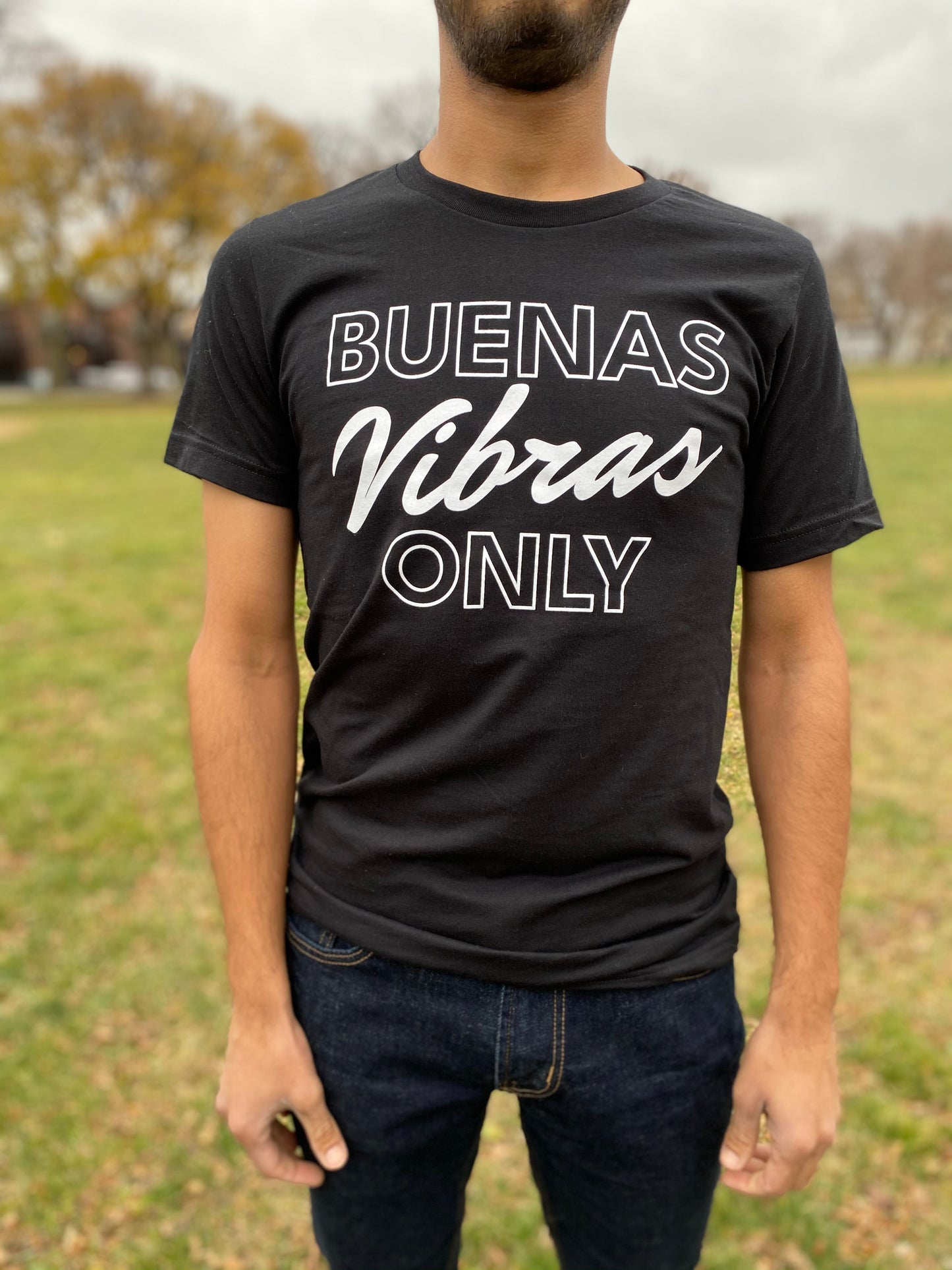 Buenas Vibras Only T-Shirt (Blue)