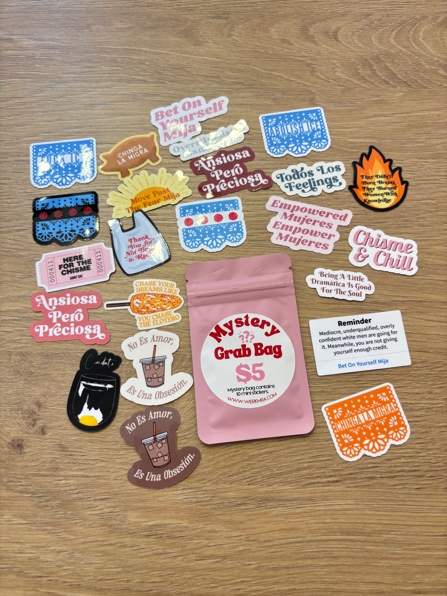 Mystery Bag Of Mini Stickers