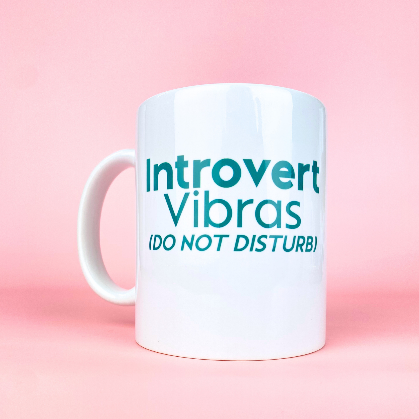 Introvert Vibras Coffee Mug