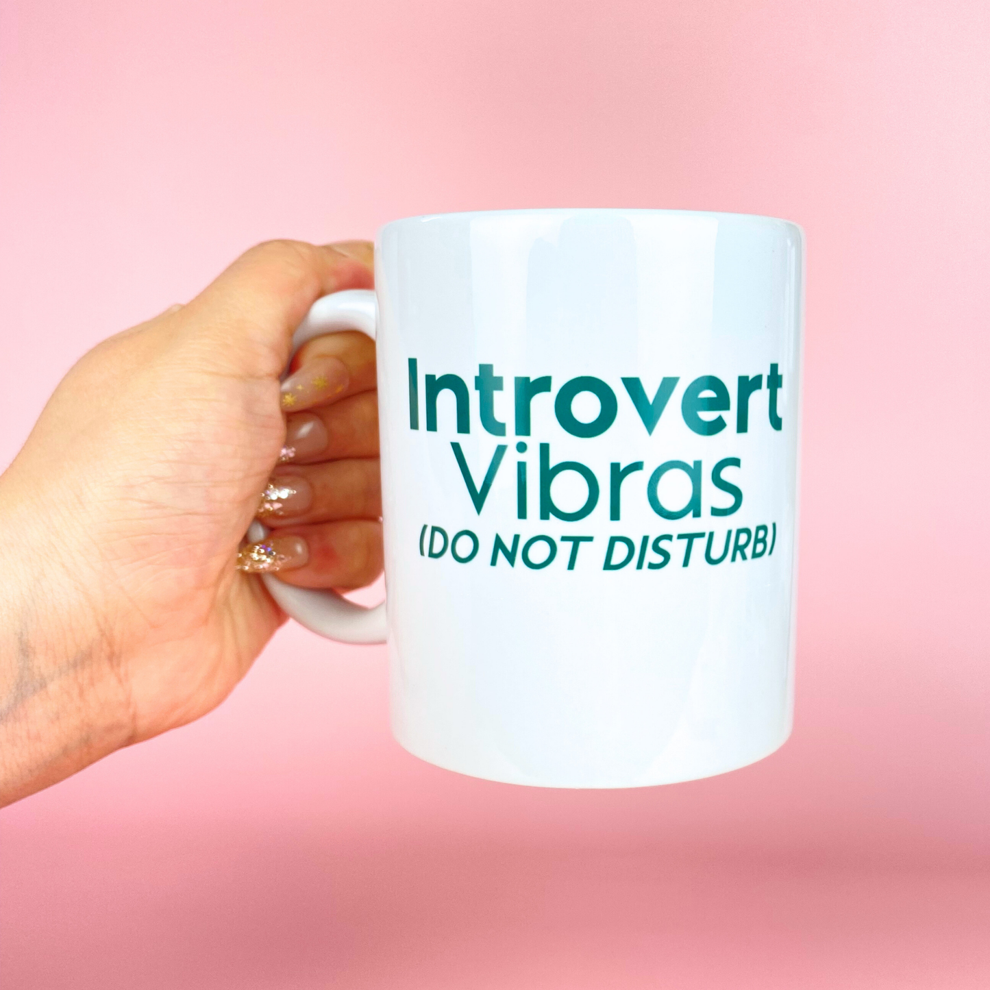 Introvert Vibras Coffee Mug