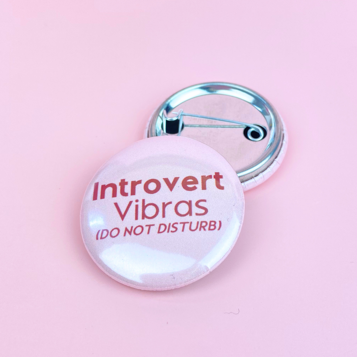 Introvert Vibras Button 1.25"