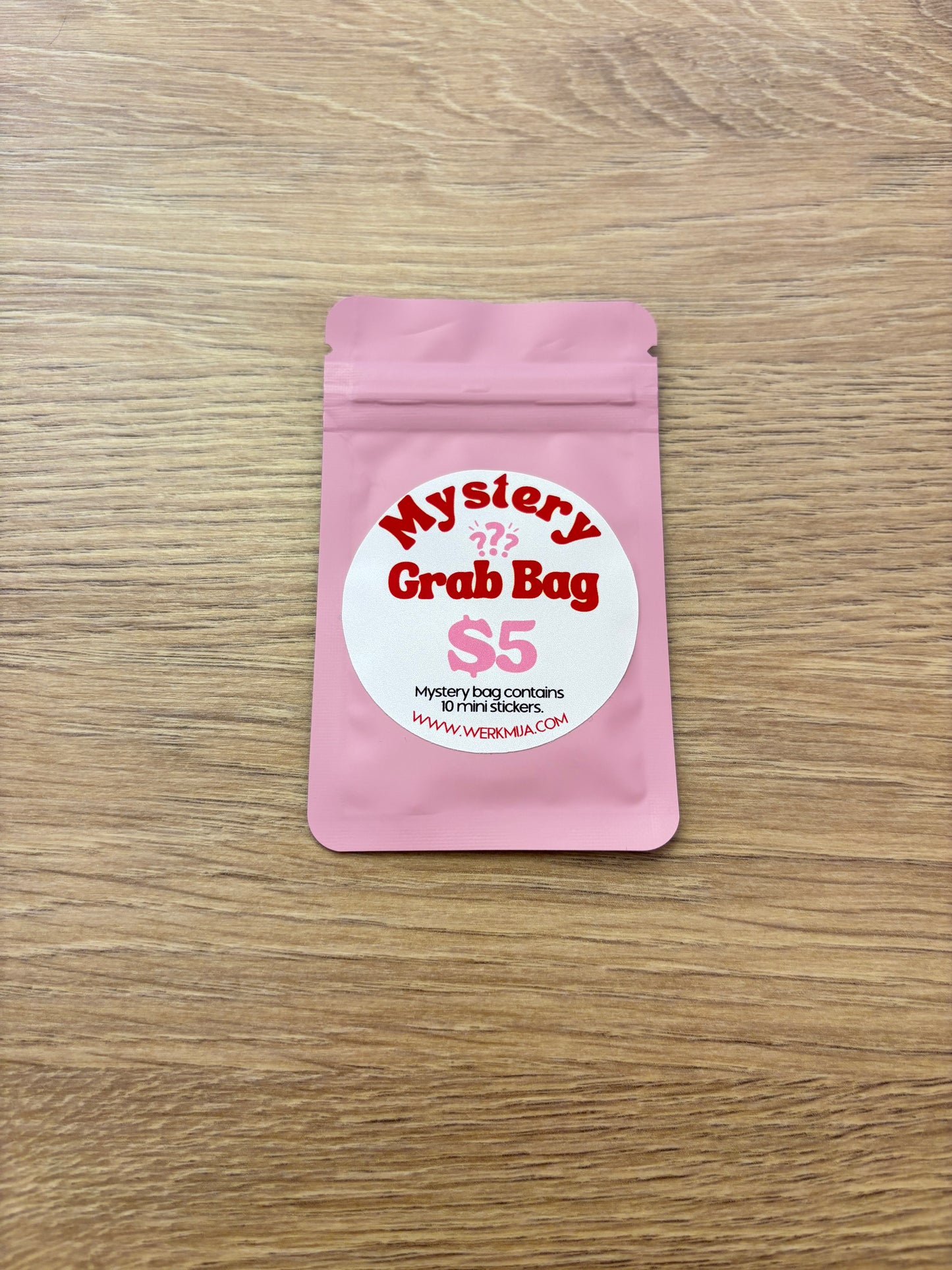 Mystery Bag Of Mini Stickers