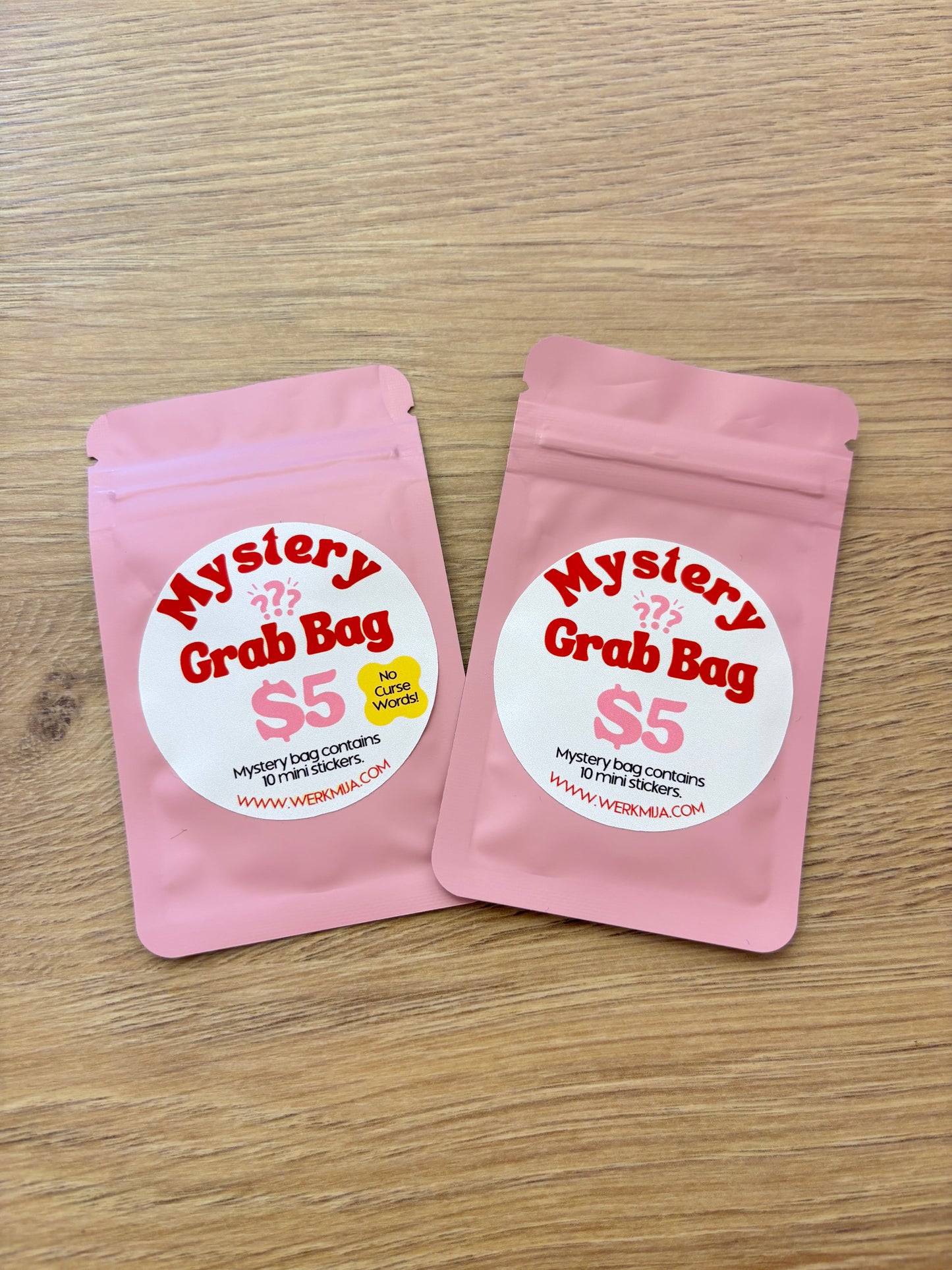 Mystery Bag Of Mini Stickers