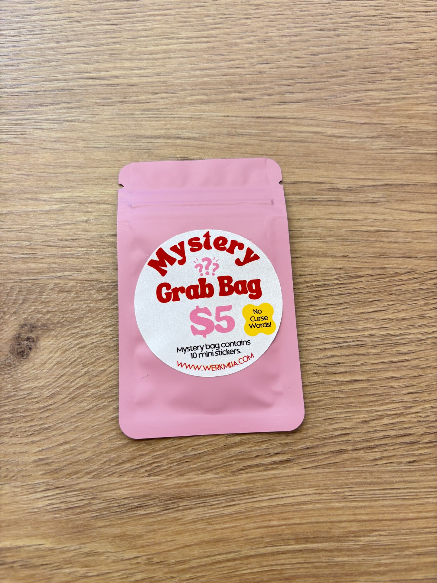 Mystery Bag Of Mini Stickers