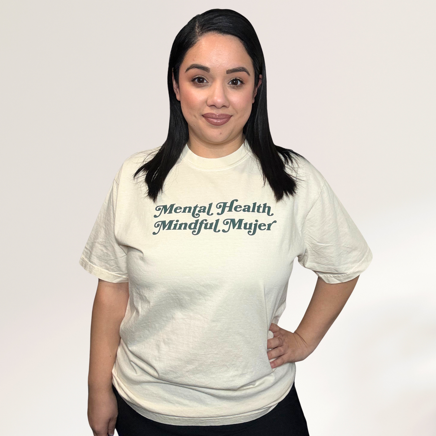 Mental Health Mindful Mujer T-Shirt