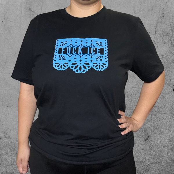 ICE BAHN fork サイン入りFSL tシャツ PapelPicadoChicagoFlag-Tshirt-