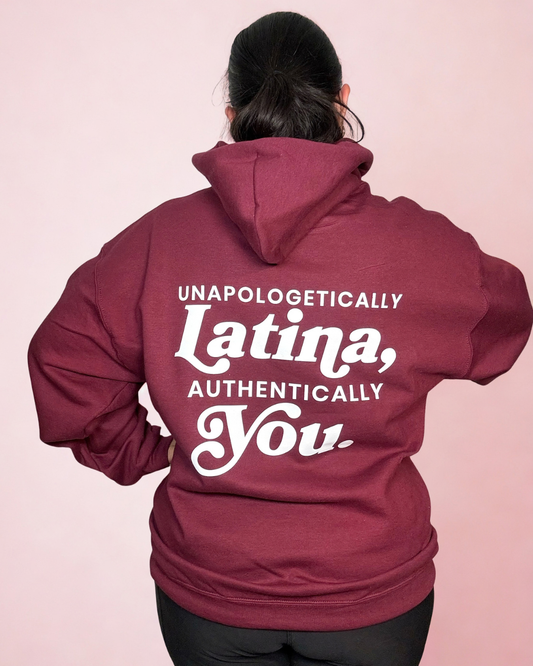 Unapologetically Latina Werk Mija Logo Hoodie