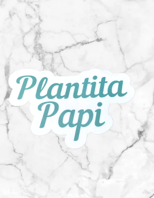 Plantita Papi Sticker Sticker